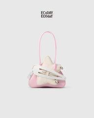 Star Hug Shoulder Bag - Pink-White