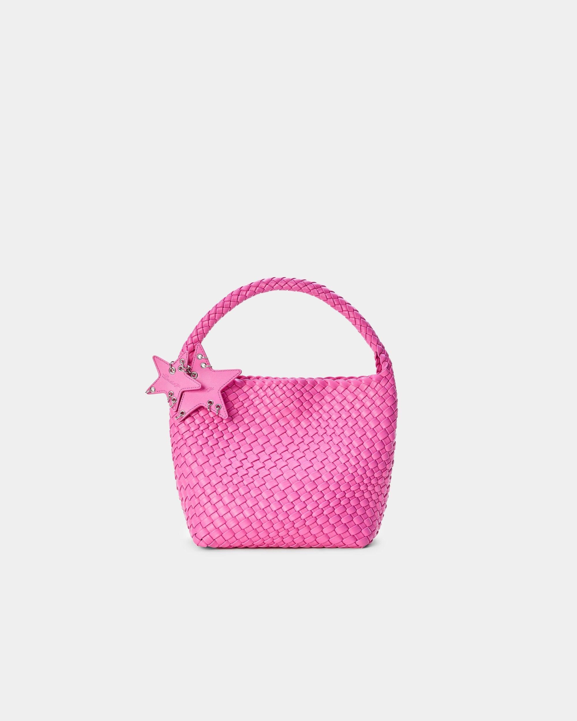 ECODAY Medium Woven Bag ピンク Small Woven Bag – ECODAY