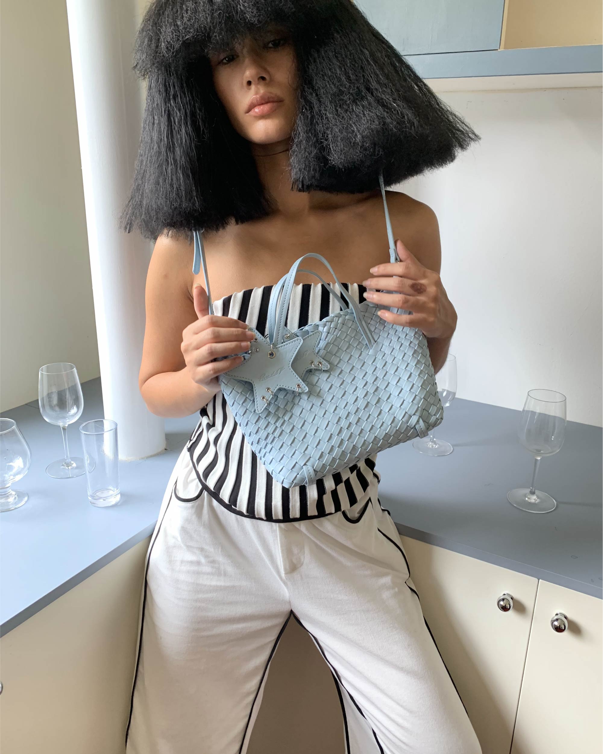 Small Horizontal Woven Bag – ECODAY