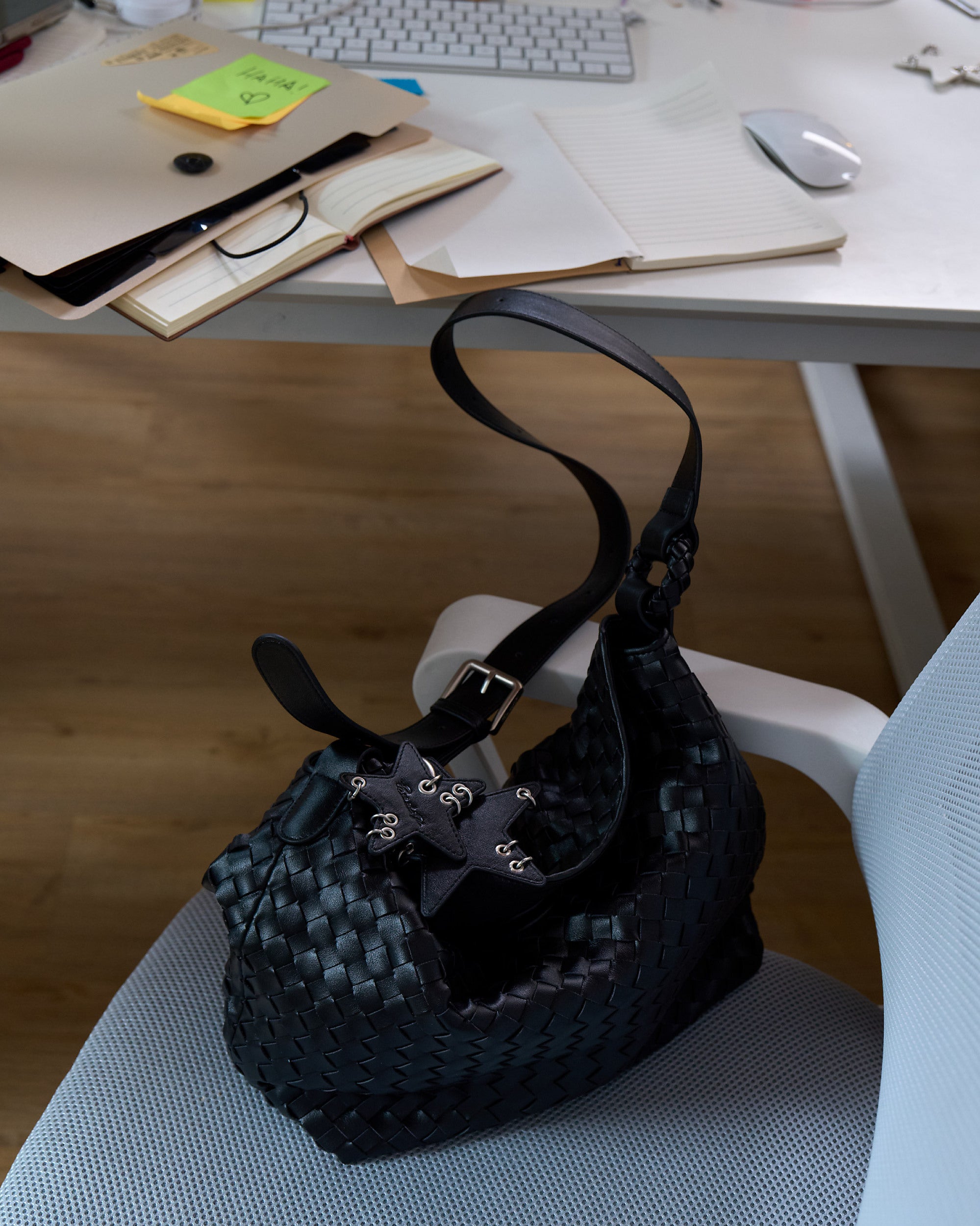 Glossy Woven Tote Bag – ECODAY