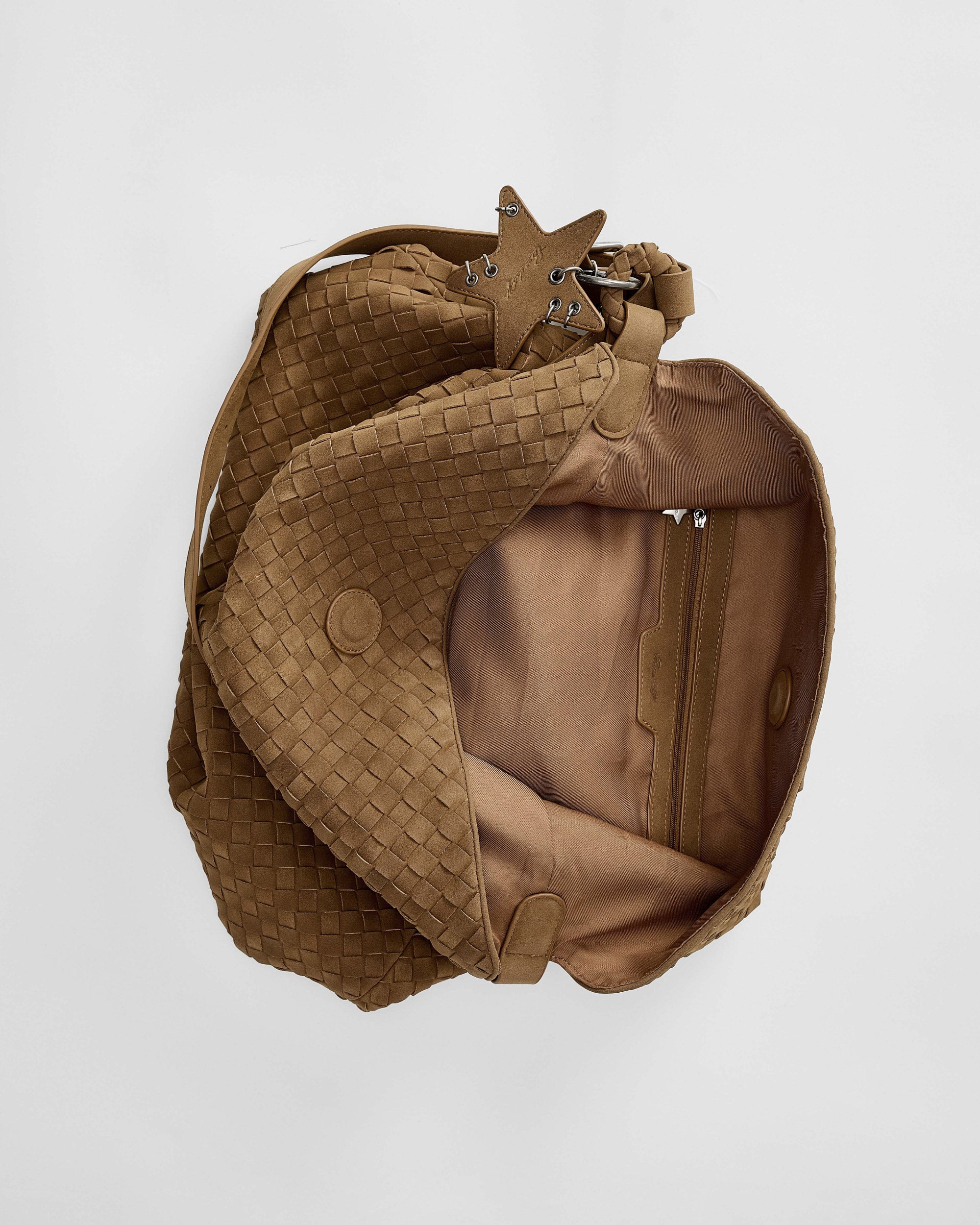 Suede Woven Tote Bag – ECODAY