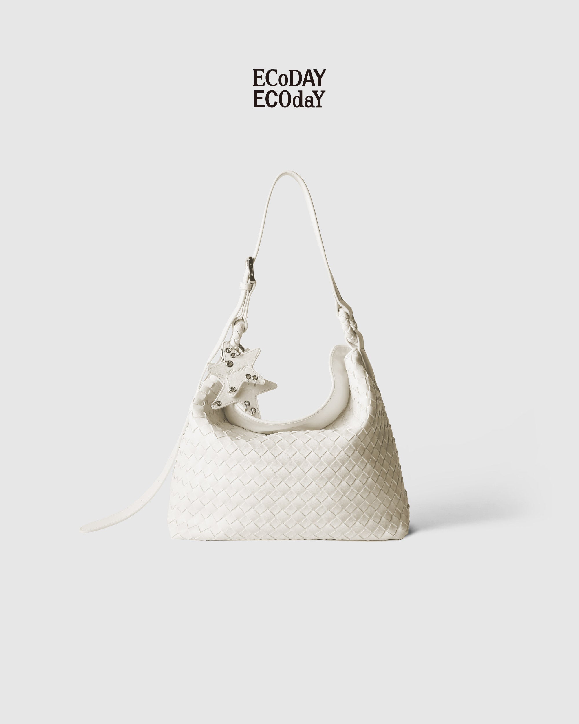 Glossy Woven Tote Bag – ECODAY