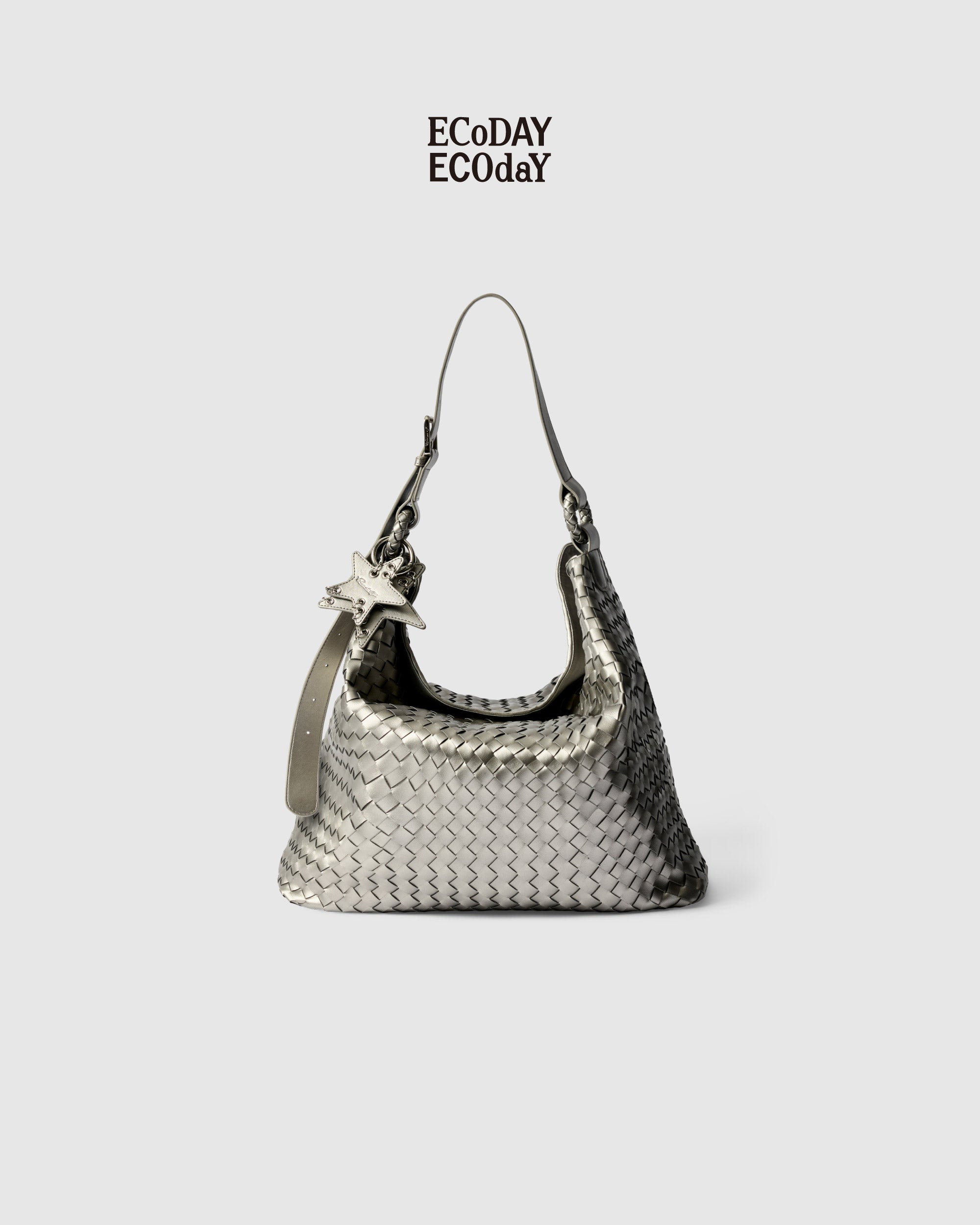 Glossy Woven Tote Bag – ECODAY
