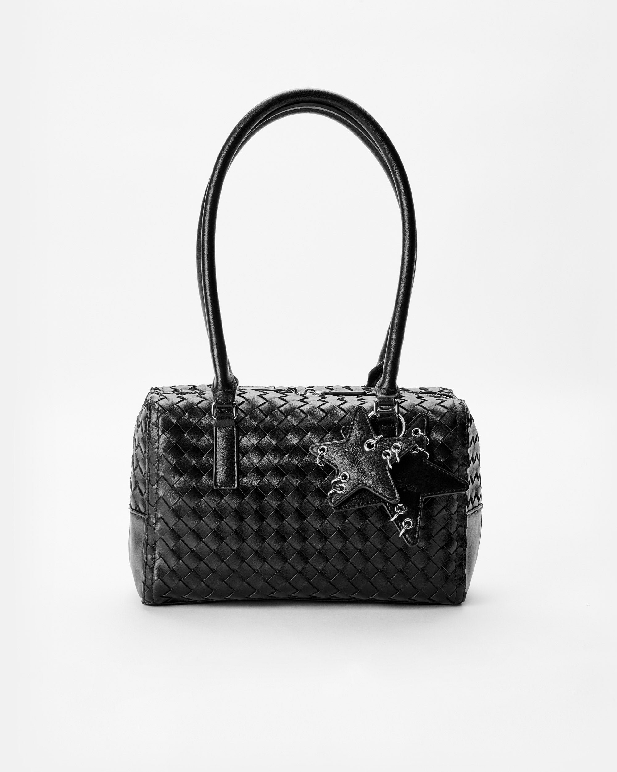 ECoDAY Medium Woven Bag ブラック Woven bag – ECODAY