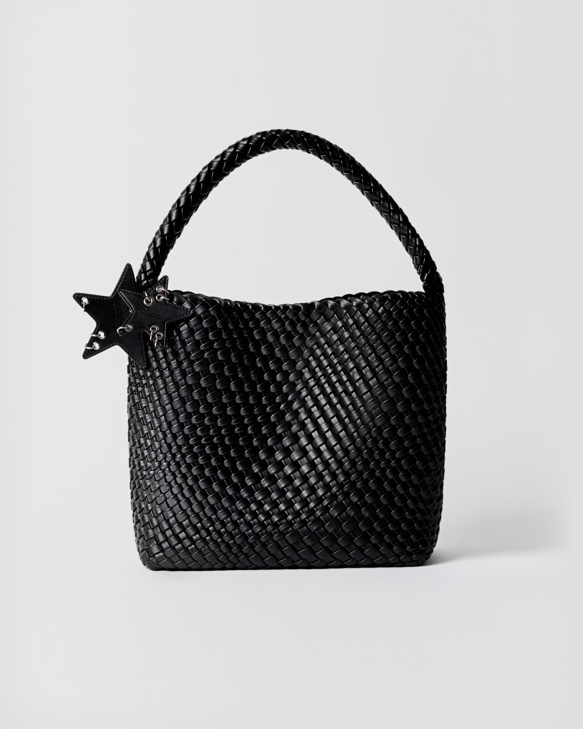 ECoDAY Medium Woven Bag ブラック Woven bag – ECODAY