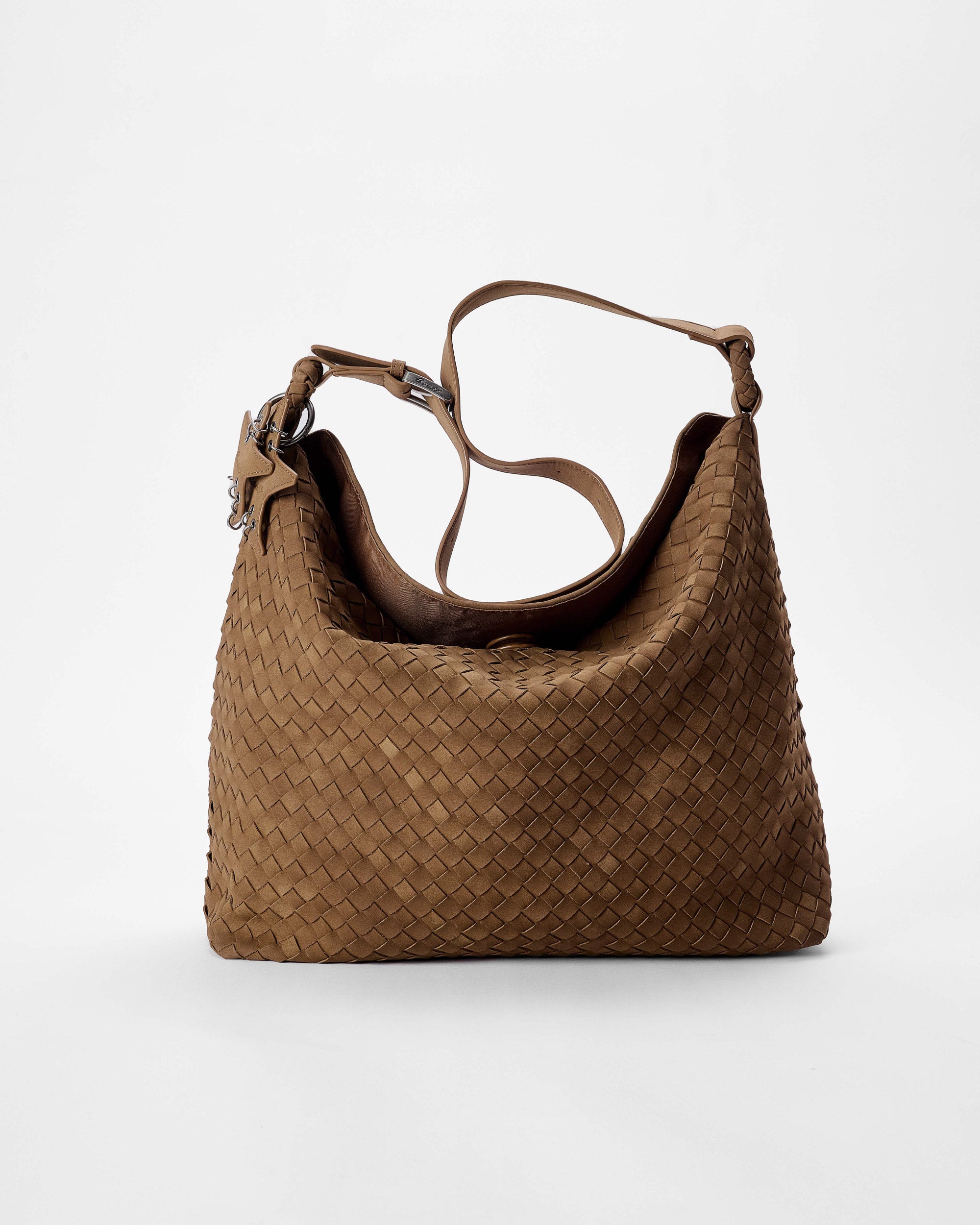 Suede Woven Tote Bag – ECODAY