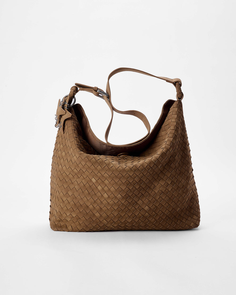 Suede Woven Tote Bag – ECODAY